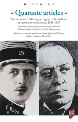 Image de Quarante articles : sur la France, l'Allemagne, la guerre, la politique et la scène internationale, 1933-1937