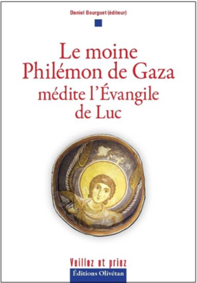 Image de Le moine Philémon de Gaza médite l'Evangile de Luc