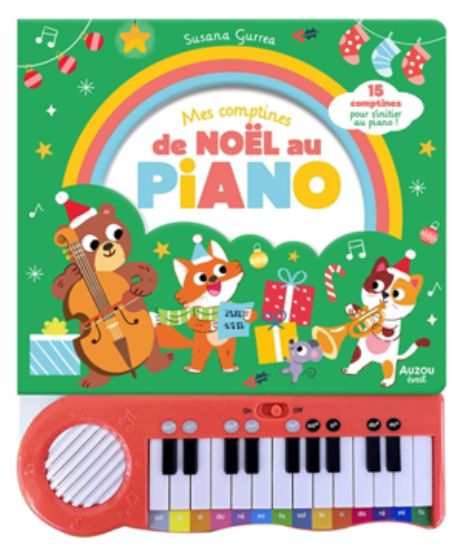 Image de Mes comptines de Noël au piano : 15 comptines pour s'initier au piano !