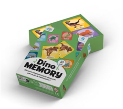 Image de Dino memory : découvre d'impressionnants dinosaures avec ce jeu de mémorisation !