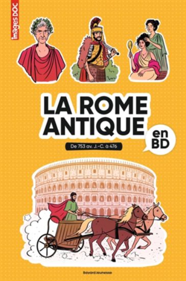 Image de La Rome antique en BD : de 753 av. J.-C. à 476