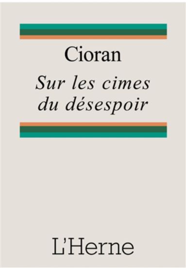 Image de Sur les cimes du désespoir