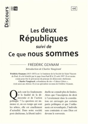 Image de Les deux Républiques. Ce que nous sommes
